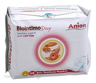 Biointimo Anion denné s krídielkami