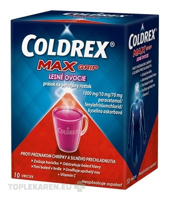 COLDREX MAXGRIP LESNÉ OVOCIE