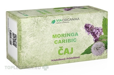 VIA ORGANIKA Moringa caribic ČAJ PRIEDUŠKOVÝ