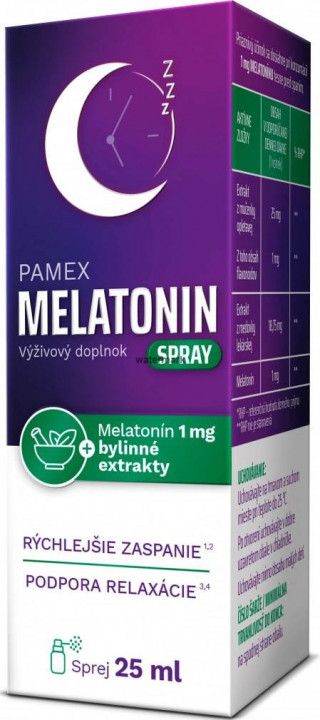 PAMEX MELATONIN spray