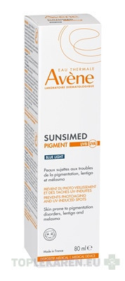AVENE SUNSIMED PIGMENT, SPF 50+