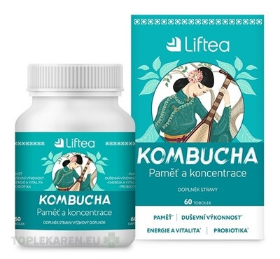 Liftea KOMBUCHA Pamäť a koncentrácia