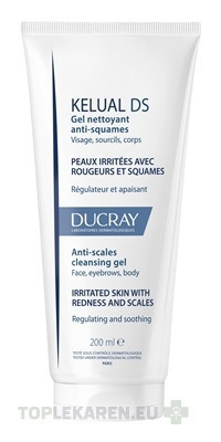 DUCRAY KELUAL DS Čistiaci gél