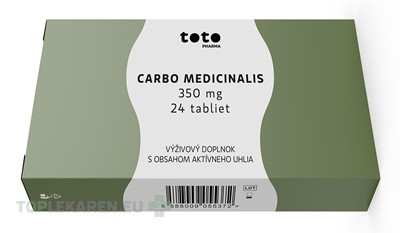 TOTO CARBO MEDICINALIS 350 MG