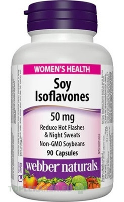 Webber Naturals Sójové Izoflavóny 50 mg