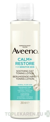 Aveeno CALM+RESTORE Soothing oat toning lotion