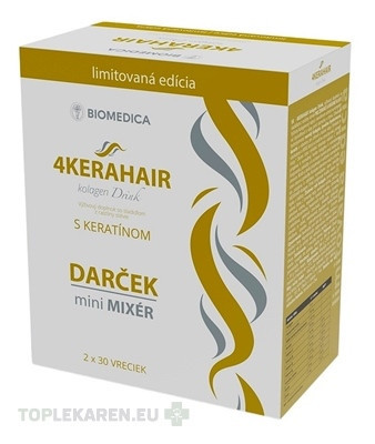 BIOMEDICA 4KERAHAIR Kolagen drink + Darček