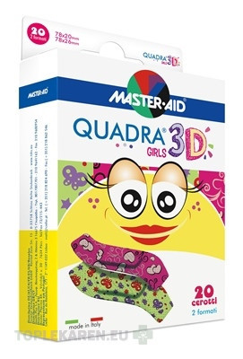 QUADRA 3D GIRLS Náplasť