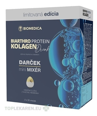 BIOMEDICA Biarthro Protein Kolagen drink + Darček