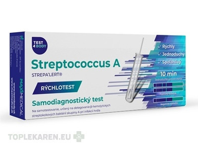 MAXIMEDICAL Rýchlotest Streptococcus A