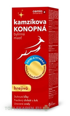 Cemio Kamzíkova konopná masť