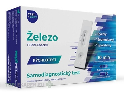 MAXIMEDICAL Rýchlotest Železo
