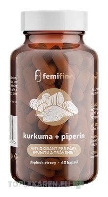 EkoMedica SK FemiFine Kurkuma + piperín