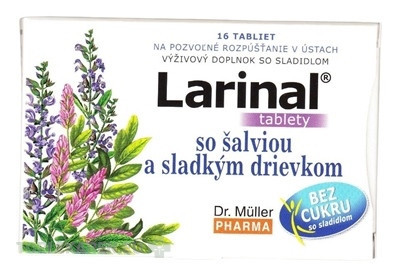 Dr. Müller LARINAL so šalviou a sladkým drievkom