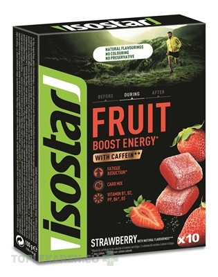 Isostar Energy Fruit Boost strawberry