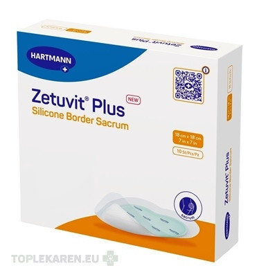 Zetuvit Plus Silicone Border Sacrum