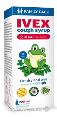 IVEX sirup na kašeľ