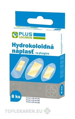PLUS LEKÁREŇ Hydrokoloidná náplasť na pľuzgiere