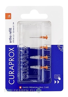 CURAPROX CPS 14 ortho refill oranžová