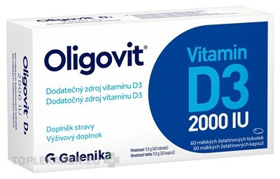 Oligovit Vitamín D3 2000 IU