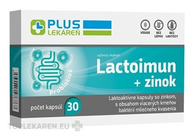 PLUS LEKÁREŇ Lactoimun + zinok