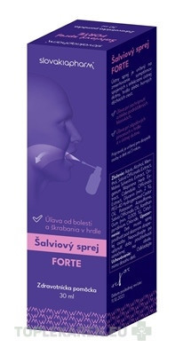 Slovakiapharm Šalviový sprej FORTE