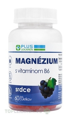 PLUS LEKÁREŇ MAGNÉZIUM s vitamínom B6