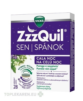 ZzzQuil SPÁNOK na celú noc