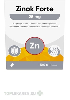 LIVSANE Zinok Forte 25 mg