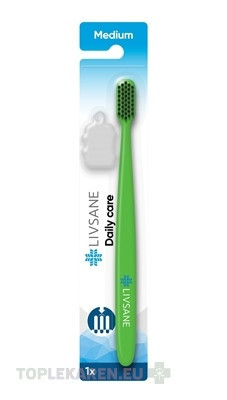 LIVSANE Zubná kefka Daily care Medium