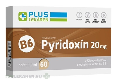 PLUS LEKÁREŇ Pyridoxín 20 mg