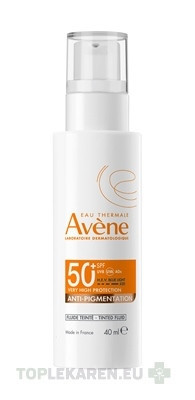 AVENE ANTI-PIGMENT Tónovací Fluid SPF 50+