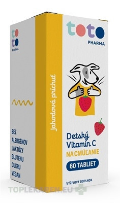 TOTO Detský Vitamín C na cmúľanie