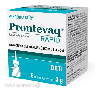 PRONTEVAQ RAPID mikroklystíry DETI