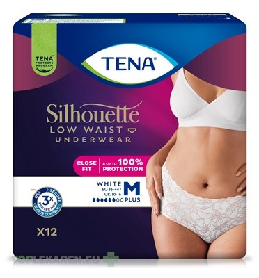 TENA Silhouette Plus Low Waist White M