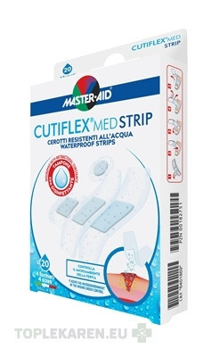 MASTER AID CUTIFLEX MED STRIP Náplasti
