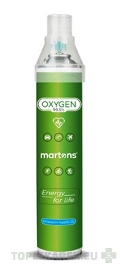 martons OXYGEN Inhalačný Kyslík O2 99,5 %