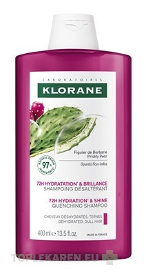 KLORANE Hydratačný ŠAMPÓN s opunciou