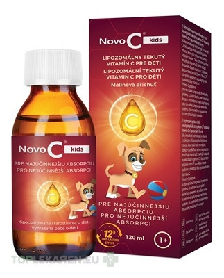 Novo C kids LIPOZOMÁLNY TEKUTÝ VITAMÍN C PRE DETI