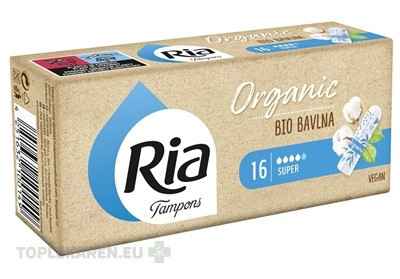Ria Tampons Organic SUPER