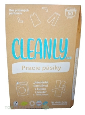 CLEANLY ECO Pracie pásiky Bez vône