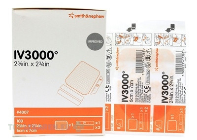 IV3000 Transparentné krytie katétrov