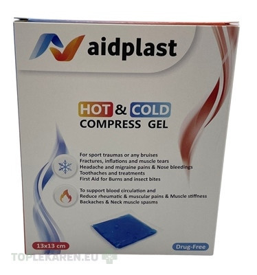 Aidplast Kompresný gélový obklad - teplý, studený