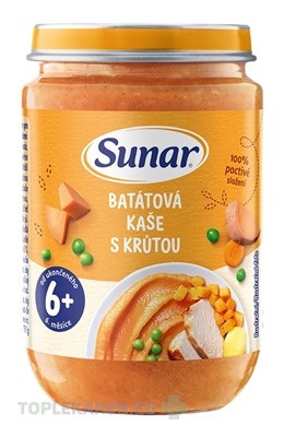Sunar BATÁTOVÁ KAŠA S MORKOU