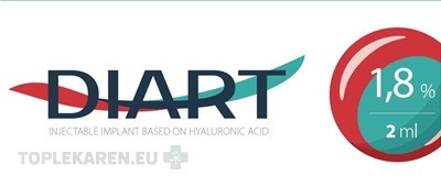 DIART 1,8 % Implantát na báze HA 36 mg/2 ml
