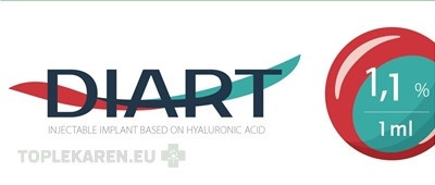 DIART 1,1 % Implantát na báze HA 11 mg/1 ml