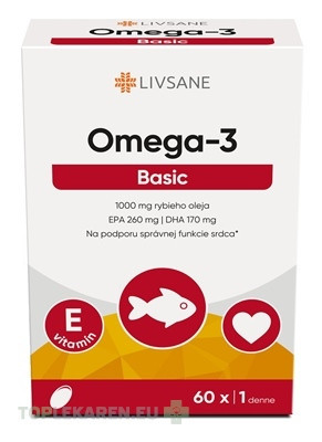 LIVSANE Omega-3 Basic