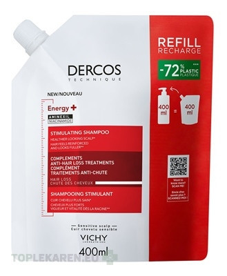 VICHY DERCOS ENERGY+ STIMULATING SHAMPOO