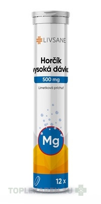 LIVSANE Horčík vysoká dávka 500 mg