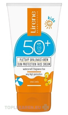 Lirene SUN Kids Pleťový krém SPF 50+